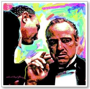 Thank you to an Art Collector in Cape Town South Africa   for buying The Godfather - Marlon Brando